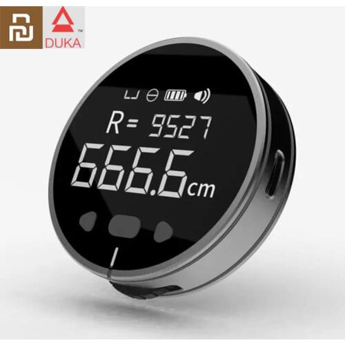 New Youpin DUKA Multifunctional Electric Ruler 99M Length Measurement Volume Measure Distance Meter