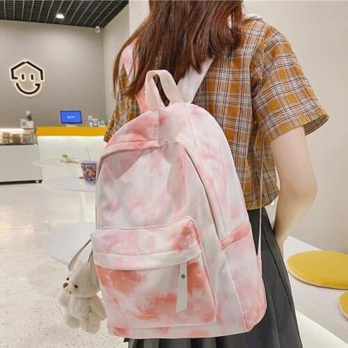 Fashion Waterproof Shoulder Girl School Bag Large Capacity Travel Women Portable Backpack Cute Teenager Student Laptop Schoolbag