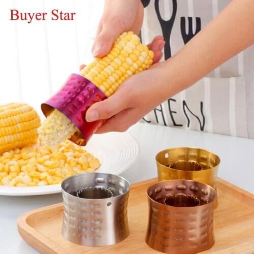 New Corn Peelers Stripper cutter 304 Stainless Steel Corn shaver Metal Vegetable Fruit Peeler Cooking tools Kitchen Corn Remover