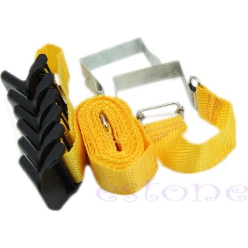 New Door Hat Bag Clothes Rack Holder Organizer Adjustable Straps Hanger 6 Hooks