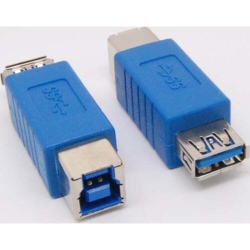 Premium USB 3.0 A Female to Printer B Female coupler adapter converters NEW