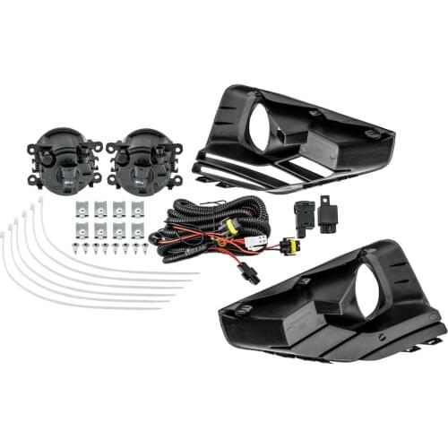 Clear Fog Lights Driving Car Lamps Wiring Switch Kit For Nissan Pathfinder 17-20