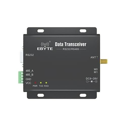 SX1278 Lora433Mhz 30dBm 8Km Range 0.3k~19.2kbps E32-DTU(433L30) RS232 RS485 Wireless Lora Modem