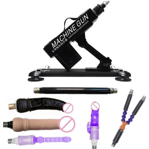 Upgraded Version Strong Automatic Sex Machine Gun With Big Anal Dildo Thrusting Sex Machine For Women And Man