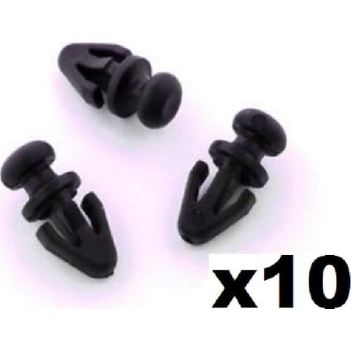 10x For Ford Mondeo Door Seal Clips for Sill / Lower Rubber Weatherstrip / Gasket