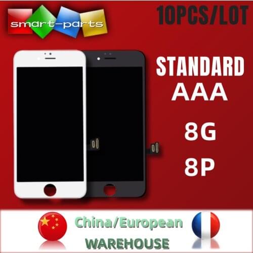 10pcs Ship From China/Europe Grade AAA quality lcd for iPhone 8 8PLUS LCD Display Touch Screen Digitizer Assembly
