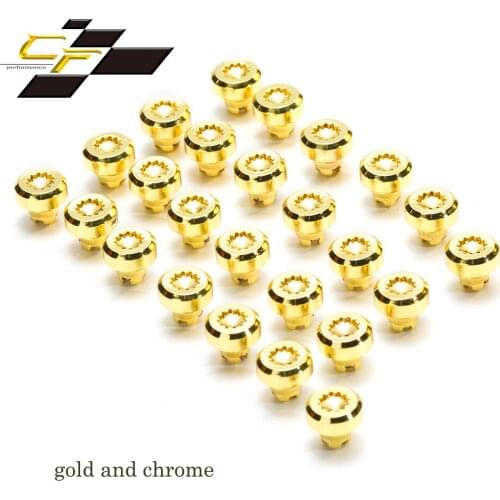 125pcsx7.9mm 12-Pointed Star Car Wheel Rivets Nuts Rims Cap Lip Decription Tire Nail Studs Screw For D-002 Auto Alloy Wheels