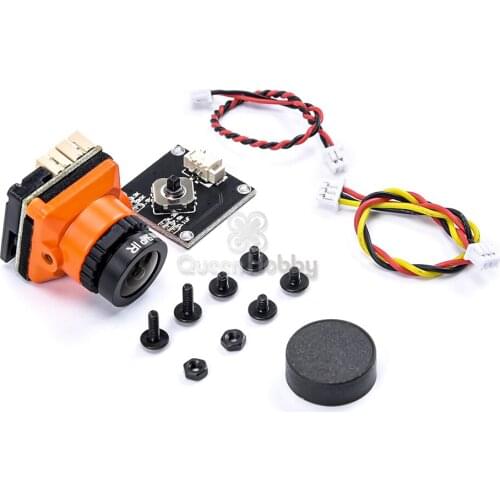 1500TVL 1/3" CMOS B19 Mini FPV Camera 2.1mm Lens PAL / NTSC With OSD For RC Racing Drone Models