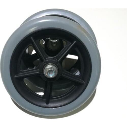 1xpair 6"caster wheels,front wheels for manual wheelchair color gray