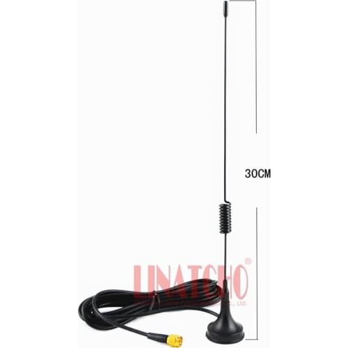 Gsm 900mhz 1800mhz Small sucker dual band Antenna magnetic base antenna sma male connector with 3M RG174/U cable