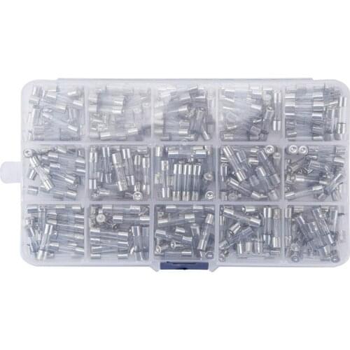 Fast Blown Glass Fuses Set 5 x 20mm 250V 0.1A/ 0.25A/ 0.5A/ 1A/ 1.5A/ 2A/ 3A/ 4A/ 8A/ 10A/ 12A/ 20A 15A/ 20A 15 Value