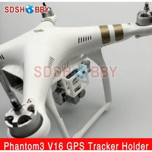 V16 GPS Tracker Holder Support Bracket Fixing Seat for DJI Phantom 3