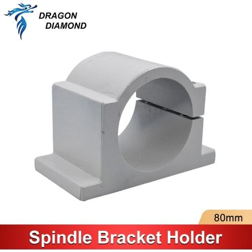DRAGON DIAMOND Spindle Bracket Holder 80mm Spindle Motor Mount Clamps Bracket For CNC Spindle Router Motor Machine