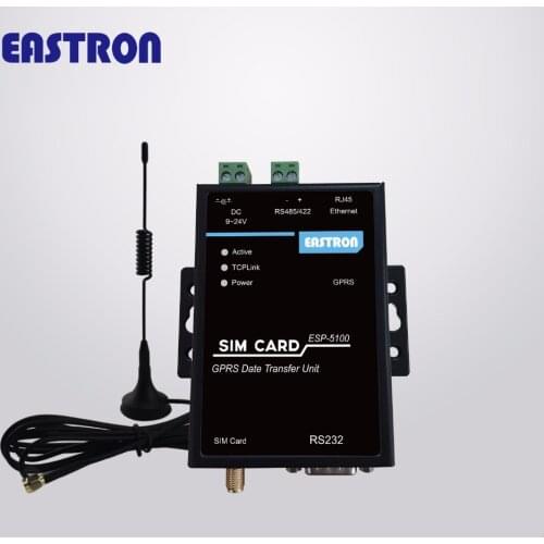 Eastron ESP-5100 RS232 RS485 to GSM GPRS Ethernet Modem 2G serial port server router