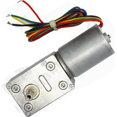 GW4632-BLDC2838 worm gear brushless gear motor / square gear high torque