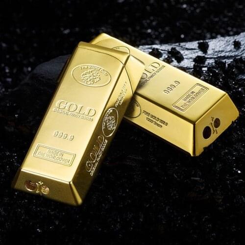 Creativity Interesting Windproof Jet Torch Metal Gas Lighter Butane Inflatable Cigarette Cigar Smoking Lighters Gadgets For Men