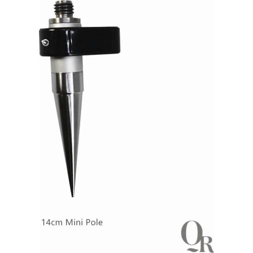 Brandnew 14cm Mini Prism Pole For Topcon Sokkia South Prism Total Station 5/8"X11 Thread