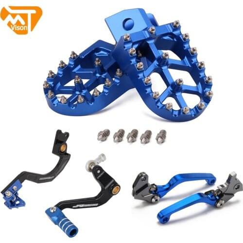 Motorcycle Foot Pedal Folding Tip Gear Shift Pedal Footpeg Foot Pedal Clutch Brake Lever Handle Rear For YAMAHA XT250 2008-2020