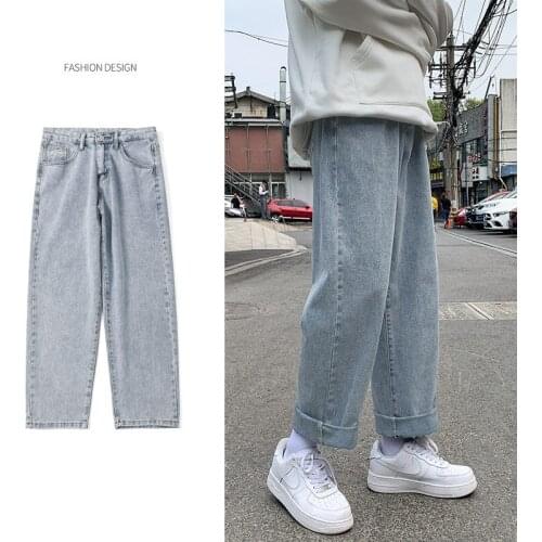 MOTUWETHFR Men's Wide Leg Jeans