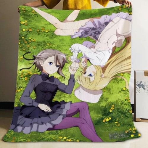 Musife Custom Princess Principal Flannel Blanket Design Your own Blanket Flannel Blankets for Sofa DIY Dropshipping