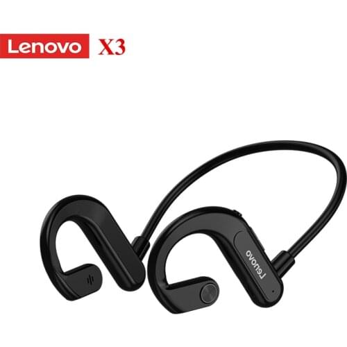 Original Lenovo X3 Wireless Bluetooth-compatible V5.0 Neckband Earphone Waterproof Headset Stereo 3D Surround Headset with Mic