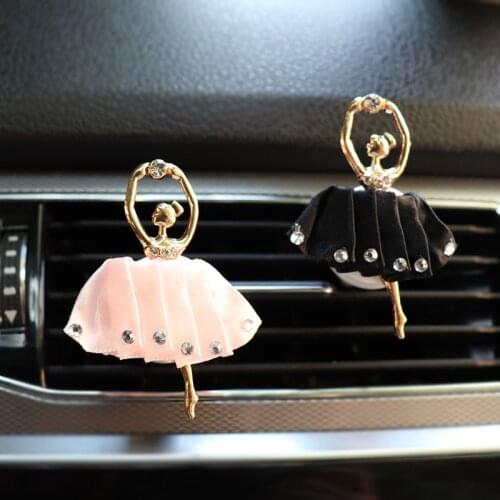 Ballet girl, perfume seat, creative vehicle, car air freshener conditioning, outlet, perfume, accessories. parfum voiture