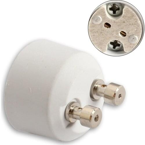 1pc GU10 To MR16 Socket Base Halogen Light Bulb Lamp Adapter Socket Base Halogen Light Bulb Lamp Adapter Converter Holder