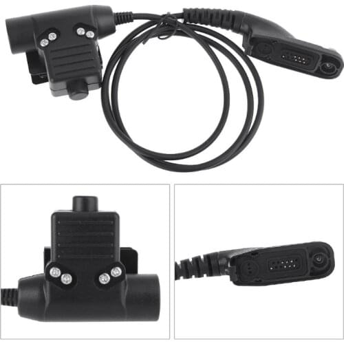 Regular for Z-Tactical and peltor U94 Headset U-94/A PTT for Motorola XiR P8268 8260 APX 7000 8000 DP3400 DP3600