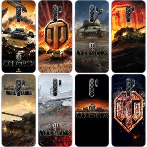 Hot World of tanks Silicone Phone Case for Xiaomi Redmi Note 10 9 Pro Max 10S 9S 8T 8 8A 9 9A 9C 9T K40 Pro 5G Soft Cover