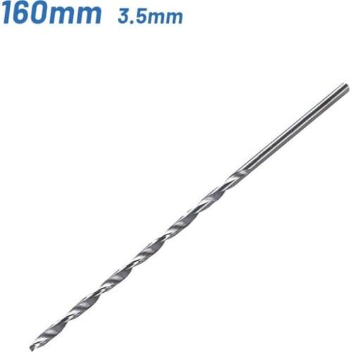 1.5/2.5/3.5/4.5/5.5mm 160/200mm Extra Long Drill Bit For Aluminum For Plastic