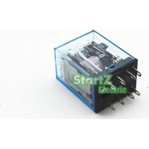 10Pcs Relay MY2NJ 12V DC Small relay 5A 8PIN Coil DPDT