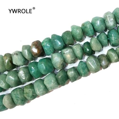 100% Natural irregular Amazonites Stone Beads For Jewelry Making DIY Bracelet, Necklace Earring Size 9*14 mm Strand 15"