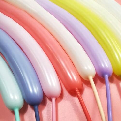 30Pcs Macaron Latex Strip Balloon Variety Model Wedding Arrangement Decoration Party Decor Boy Baby Shower Arrangement Supplies