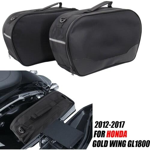 Motorcycle Accessories FOR Honda Gold Wing GL1800 2012-2017 Saddlebag Storage bags Luggage bag side box bag inner bag bushing