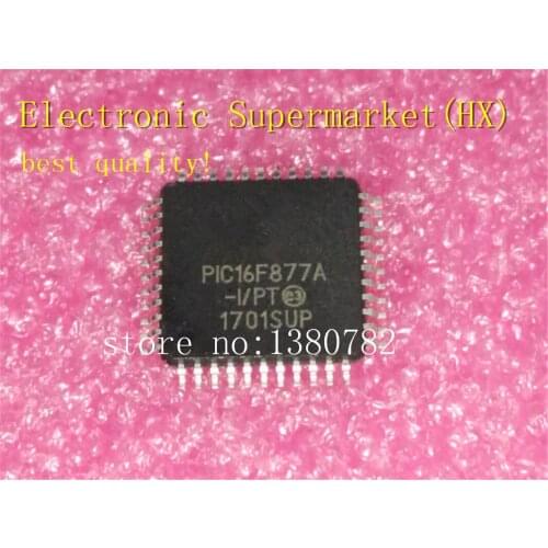 Free Shipping 10pcs/lots PIC16F877A-I/PT PIC16F877A QFP-44 New original IC In stock