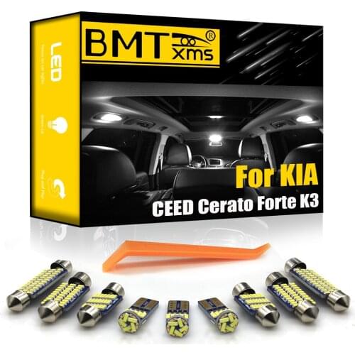 BMTxms Canbus For Kia Sephia Mentor Timor Spectra Forte K3 Cerato CEED JD GT SW 2006 2007 2008 2009 2010-2020 LED Interior Light