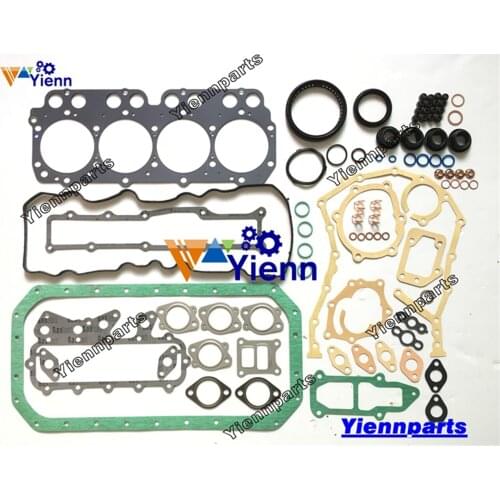 For Hino W04D Engine Overhaul Full Gasket Kit 04010-0262 With Cylinder Head Gasket 11115-1722 Diesel Engine Repair Parts