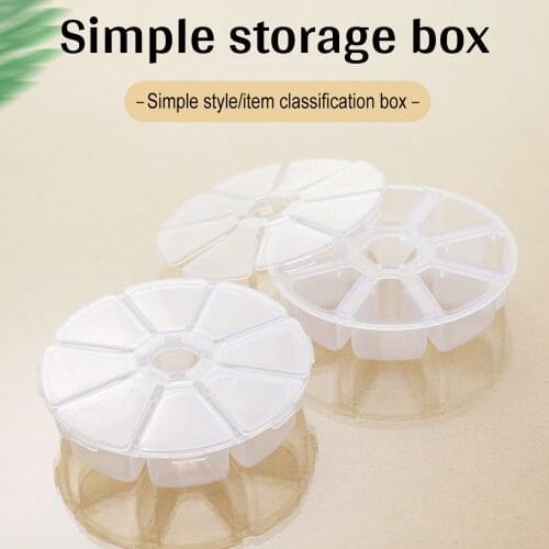 Jewelry Boxs Portable Slot Organize Box Case Craft Beads Storage Box Beads Plastic Organizer For Jewelry Display