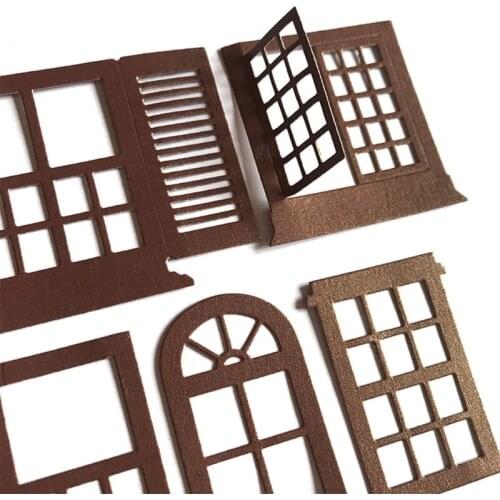 Multi-Window Style Carbon Steel Cutting Dies DIY Scrapbooking Photo Album Embossing Paper Cards Making Stencil Decorate Dro