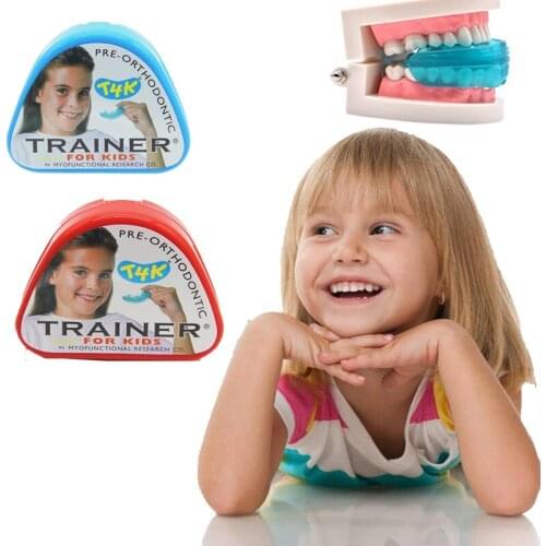 MRC Dental Orthodontic teeth trainer appliance T4K for ages6-8/Myobrace Orthodontic trainer T4K for teeth crowding