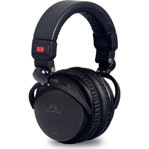 NEW Soundmagic hp151 headset Headphones Closed Back Headphones Monitoring HP151 Premium Full Size Folding Headphones