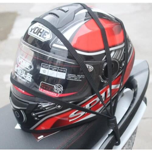 Practical Motorcycle Bike Luggage Helmet Hold Down Net Buckle Holder Rope Strap