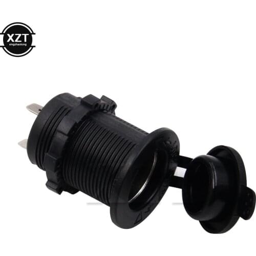 1pc Cigarette Lighter Socket 12V Waterproof Car Boat Motorcycle Cigarette Lighter Sockets Power Plug Outlet