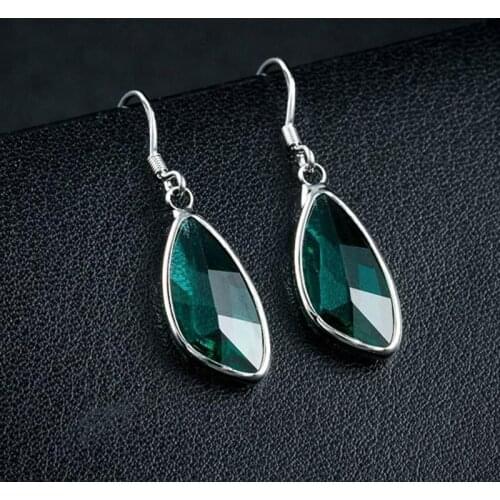 Женские серебрянные серьги RIEEW China At AliExpress