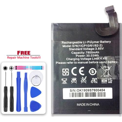Replacement Battery 10000mAh For Oukitel WP7 Mobile Phone