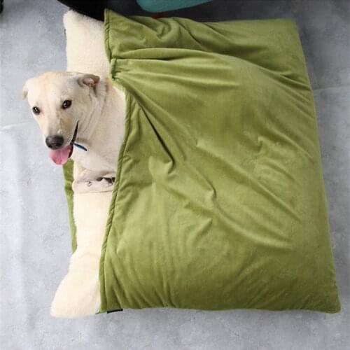 Dog Kennel Keeps Warm In Winter Removable Washable All Seasons Universal Bite-Resistant Large Teddy Method Sleeping Bag Mattress