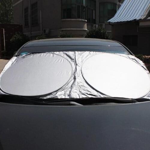 Sun Visor For Window Car Windshield Sun Shade UV Protection Foldable Universal Front Windshiled Large Size 160*86cm 150 *70/85cm