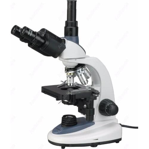 Trinocular Compound Microscope--AmScope Supplies 40X-2500X 3W LED Trinocular Compound Microscope T380C