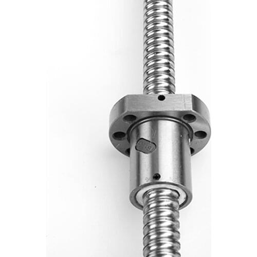 1PC Ball Screw SFU1605/2005/2505/2510/3210-4 1200-2550mm+Single -4 Nut Screw BKBF end machined cnc router Z axis