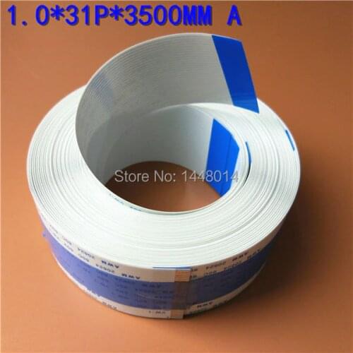 3pcs wholesale main board long data cable for Mutoh Valuejet VJ/1604 1204 RJ900 DX5 printer (31Pins / 3.5M )